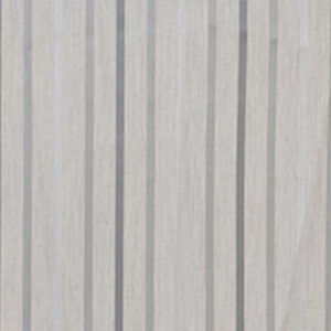 Luxford Stripe Dove Grey Fabric by Laura Ashley